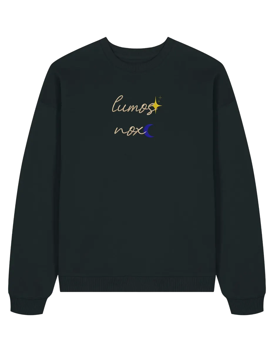 Lumos nox sweatshirt Harry Potter