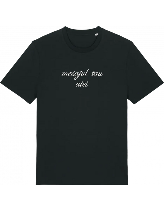 Tricou personalizat font cursiv