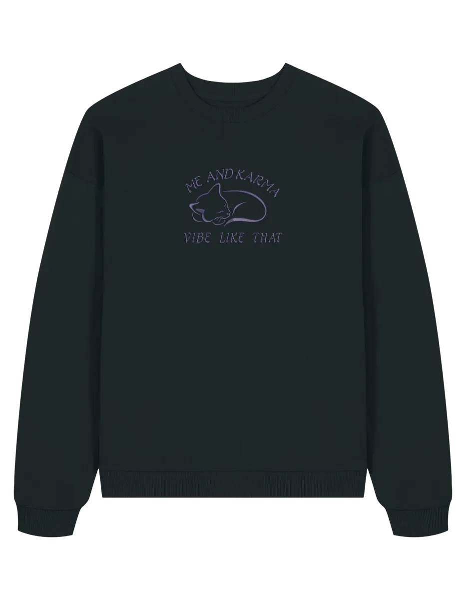 Karma vibe sweatshirt Taylor Swift