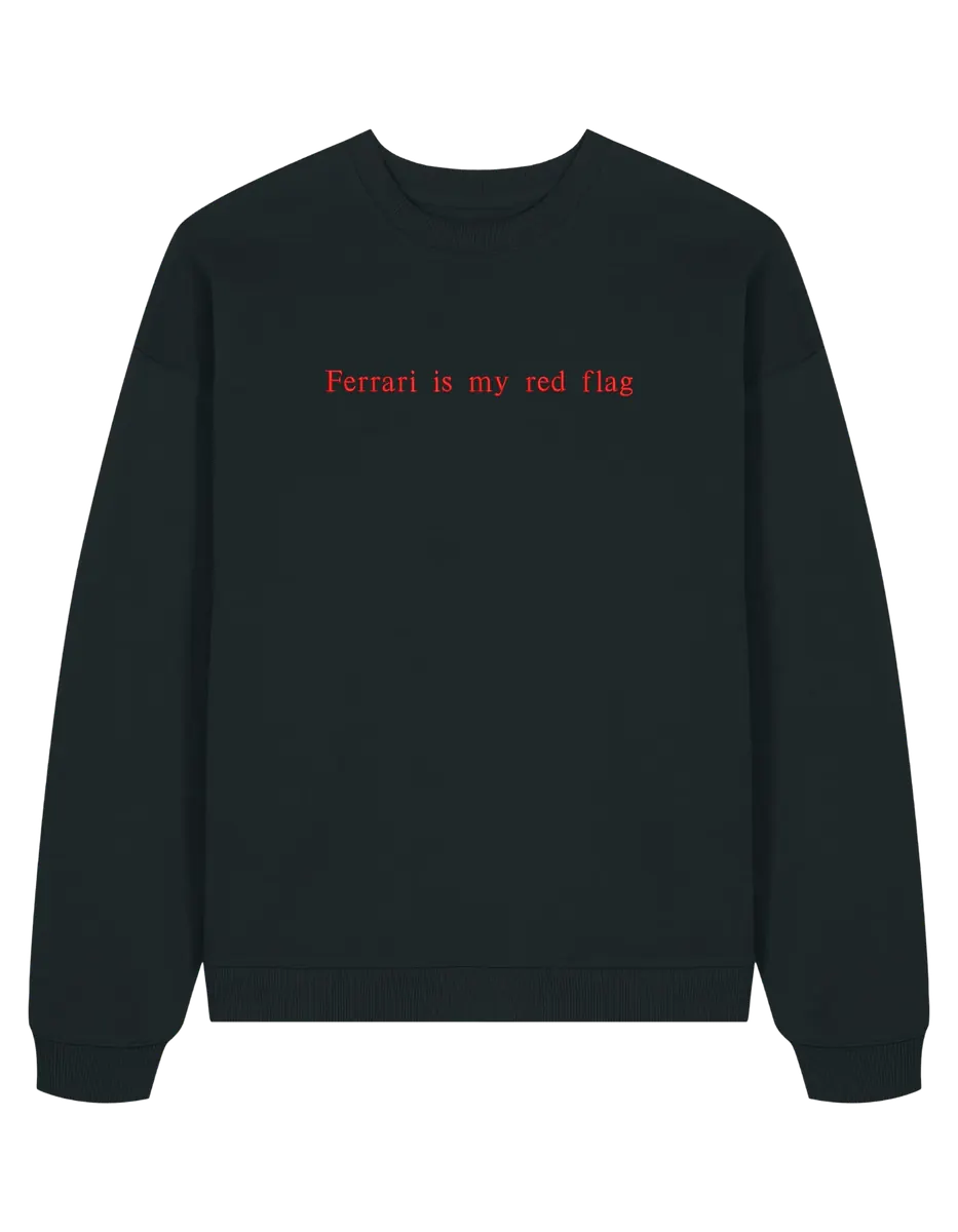 Red flag sweatshirt F1