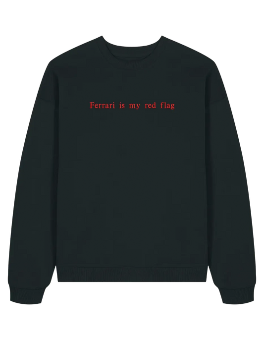 Red flag sweatshirt F1
