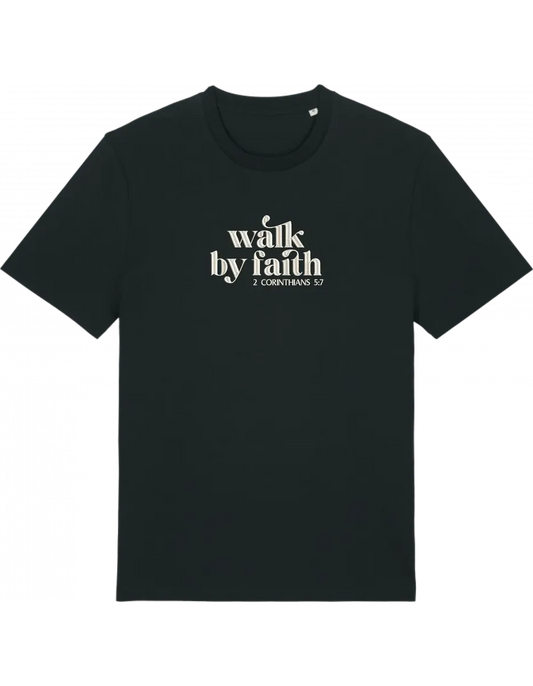 Walk by faith tricou