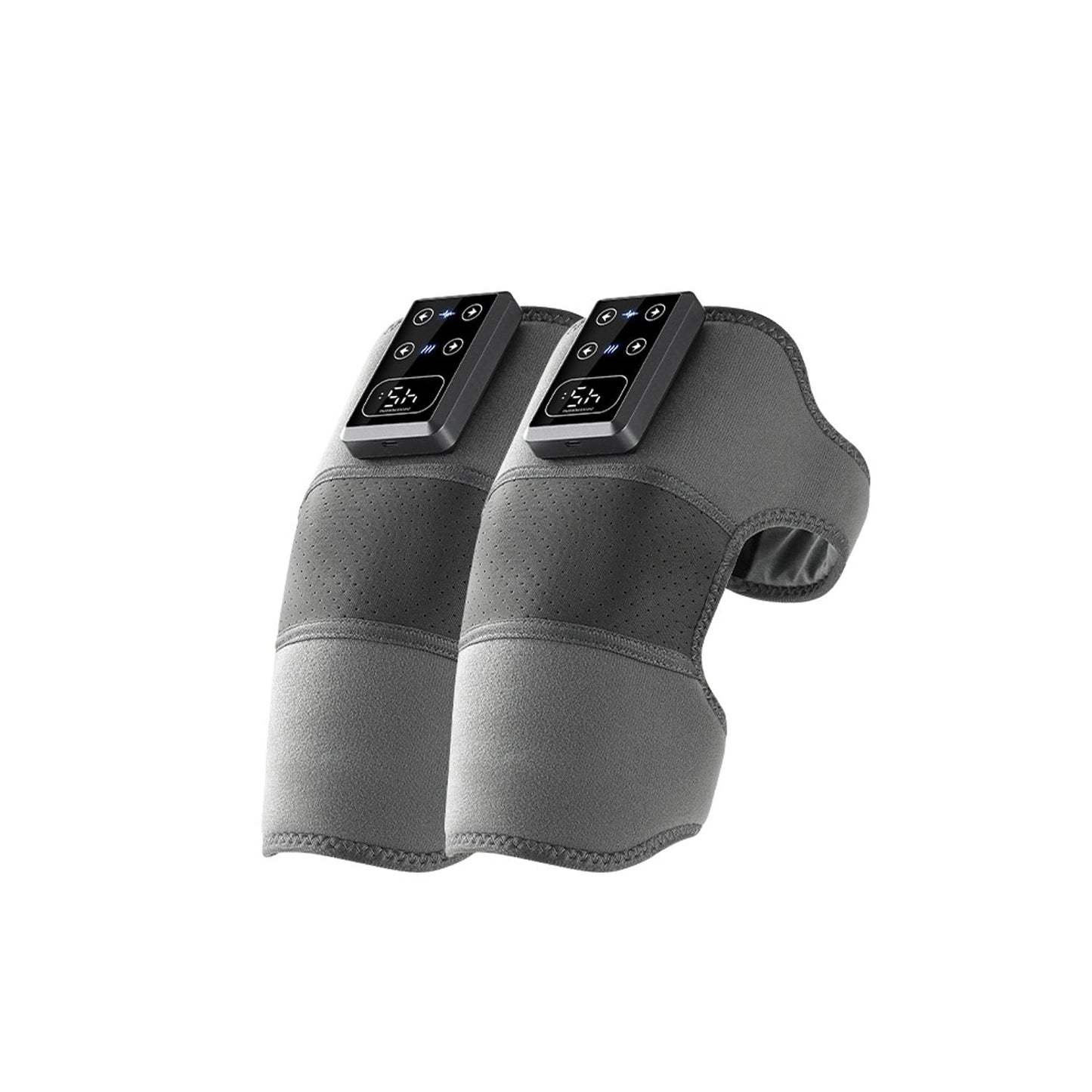 Set 2 x Aparat Termic pentru Genunchi, Incalzire 45, Gri