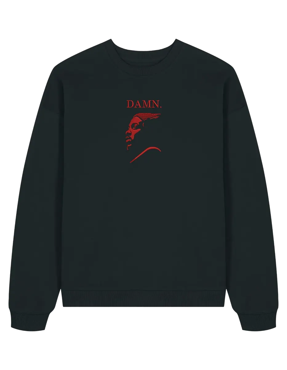 Damn portrait sweatshirt Kendrick Lamar