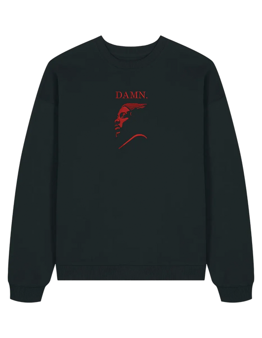 Damn portrait sweatshirt Kendrick Lamar