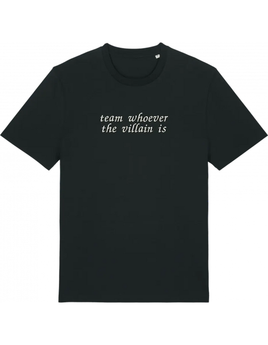 Team villain tricou bookish