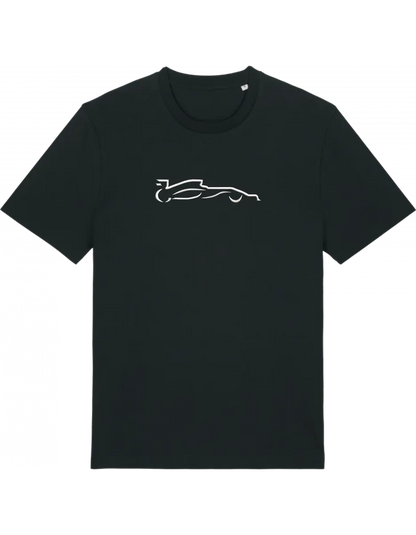 Race car outline tricou F1