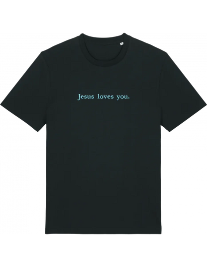 Jesus loves you tricou