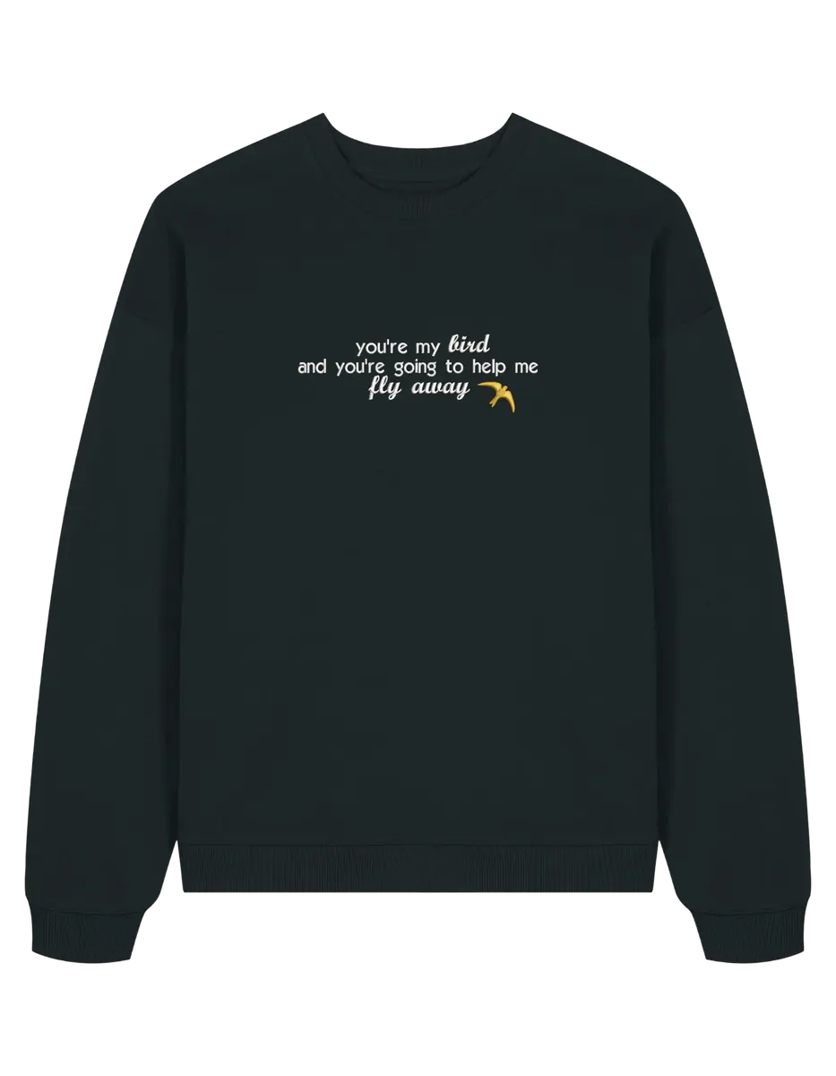 Fly away oversized sweatshirt Shatter me