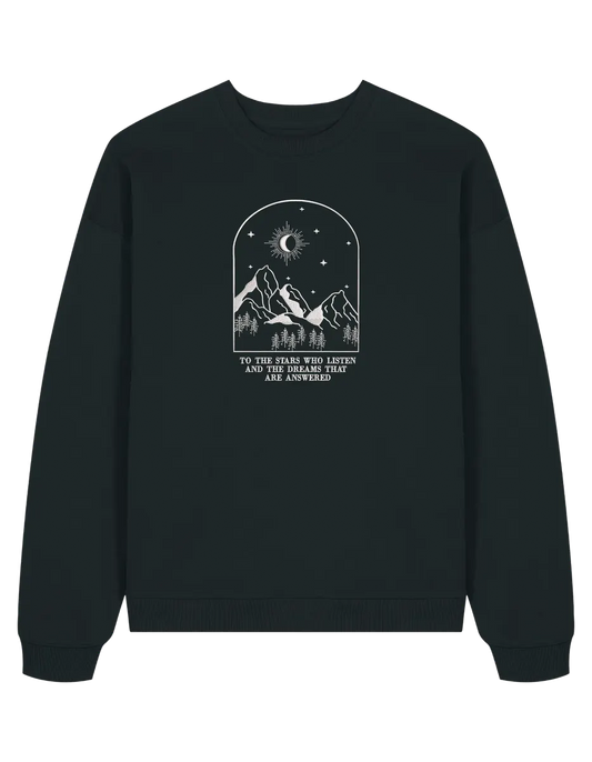 To the stars mountains sweatshirt ACOTAR