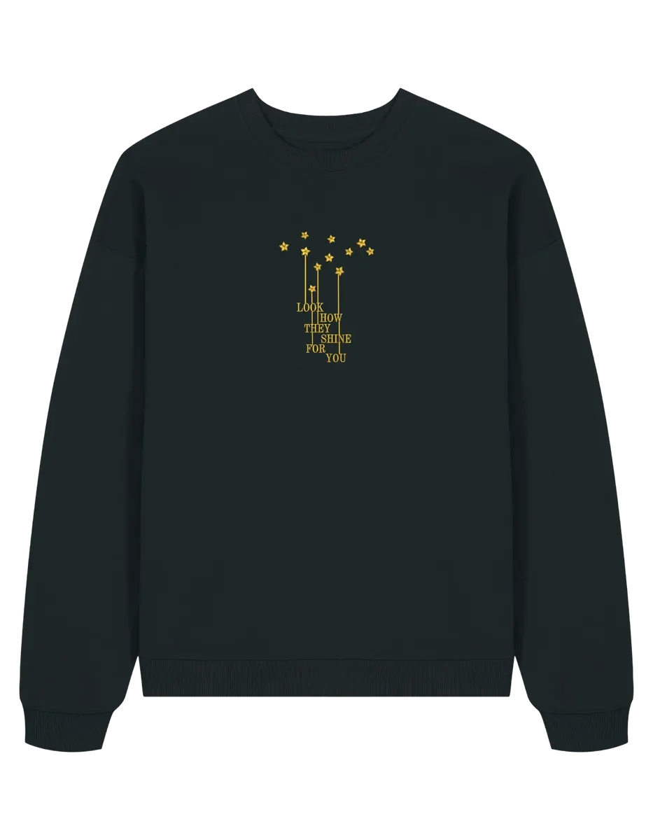 They shine sweatshirt Coldplay