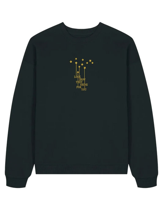 They shine sweatshirt Coldplay