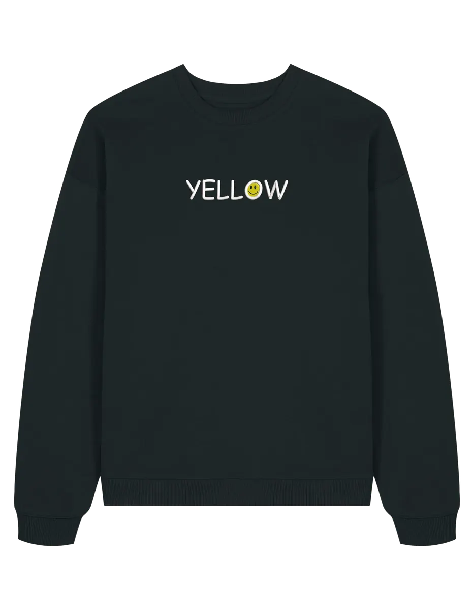 Yellow sweatshirt Coldplay