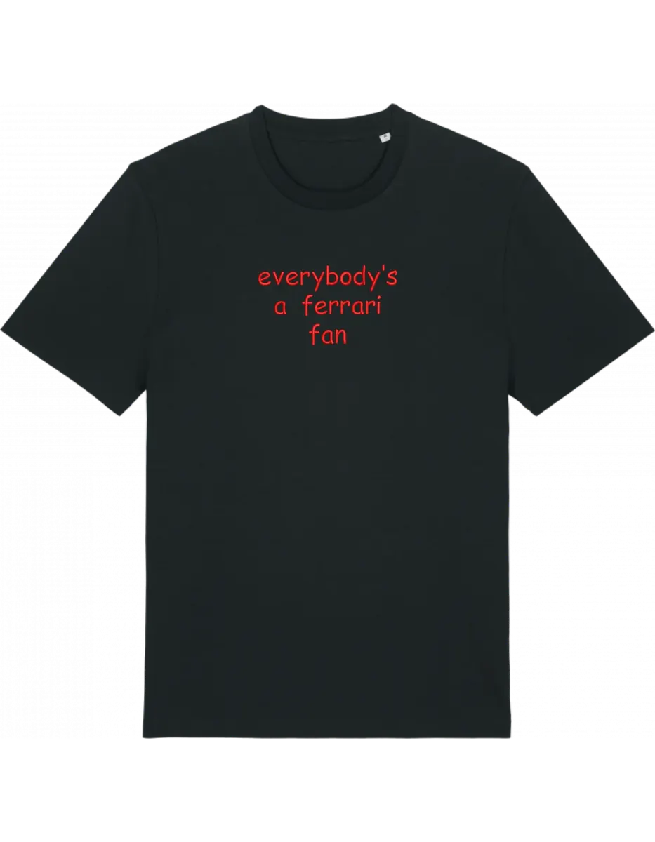 Ferrari fan tricou F1