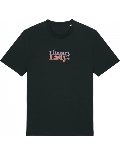 Lady tricou bookish