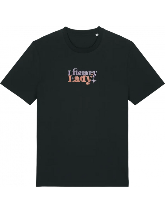 Lady tricou bookish