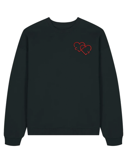 Hearts initiale sweatshirt