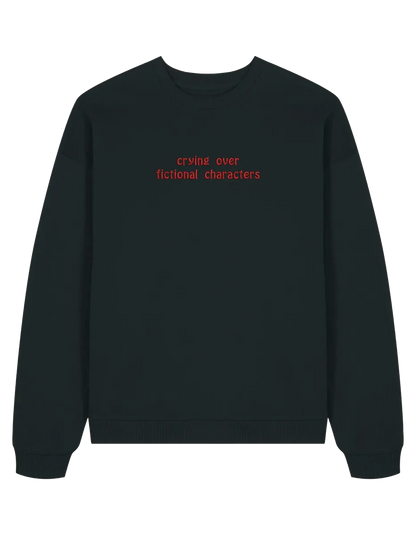 Fictional characters sweatshirt bookish