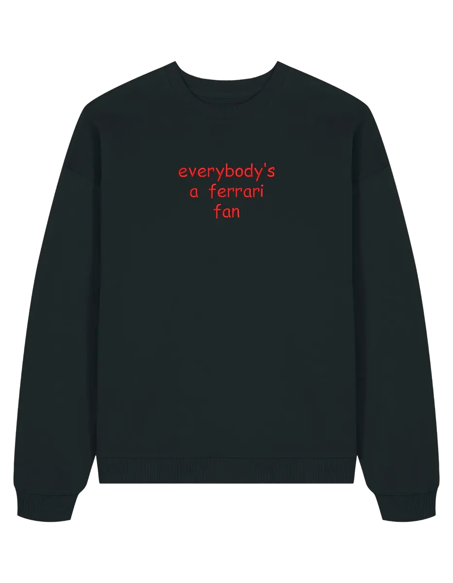 Ferrari fan sweatshirt F1