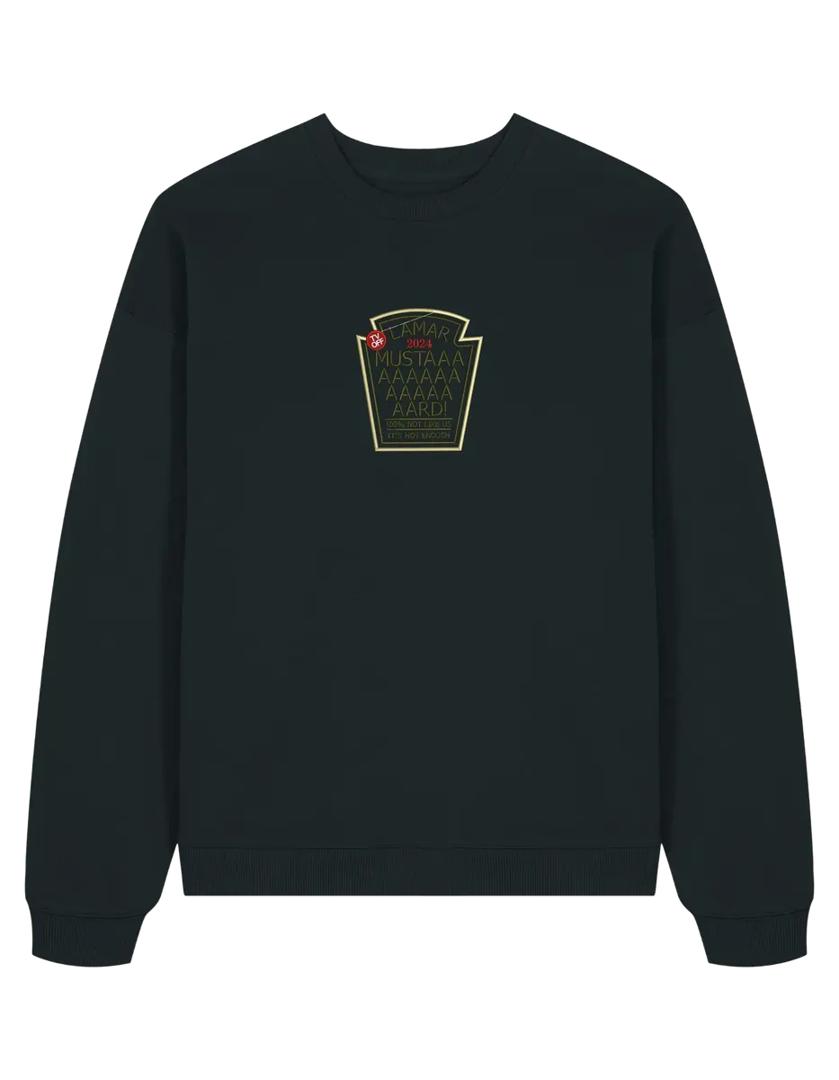 Mustard sweatshirt Kendrick Lamar