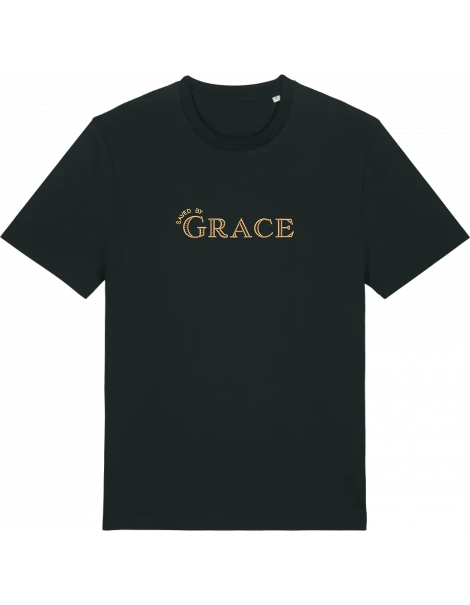 Saved by grace tricou