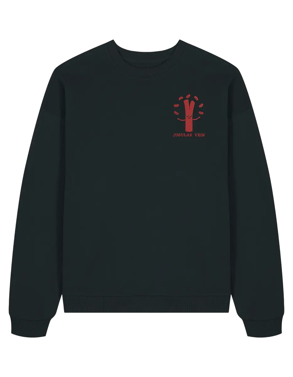 Jugular vein sweatshirt Medical