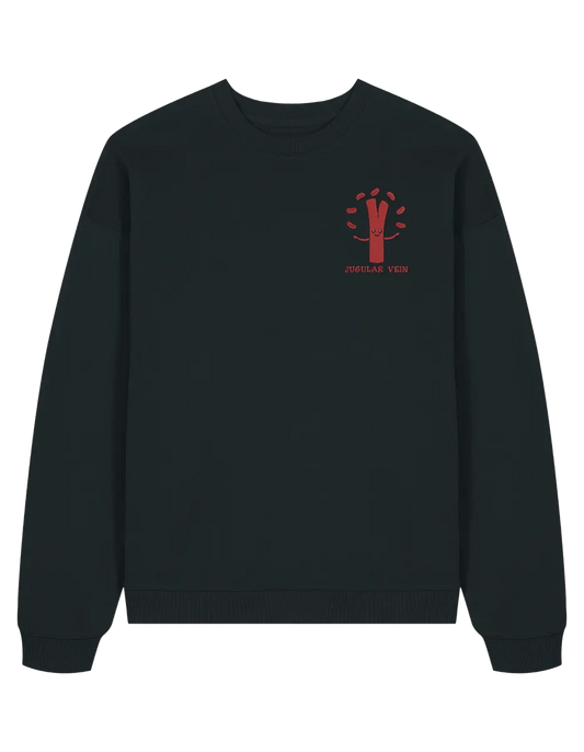 Jugular vein sweatshirt Medical
