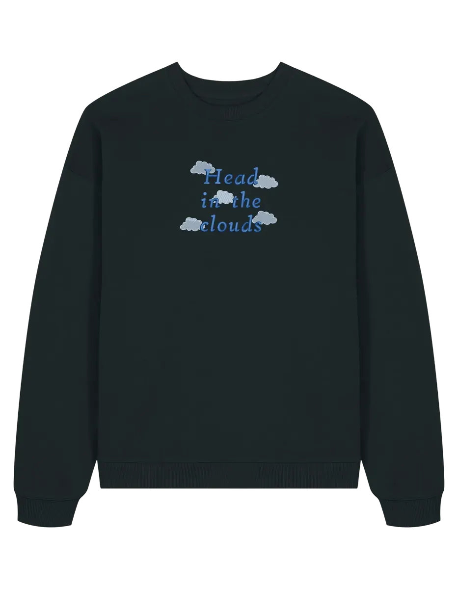 Head in the clouds sweatshirt Girly