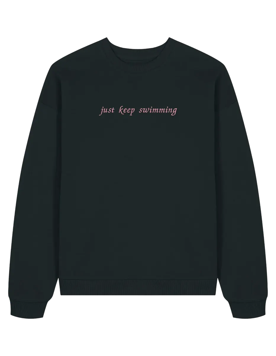 Keep swimming sweatshirt bookish