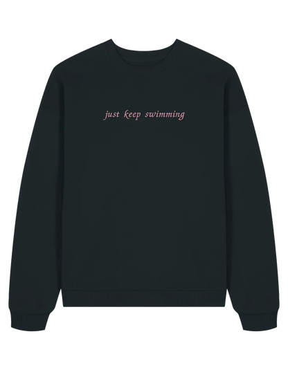 Keep swimming sweatshirt bookish
