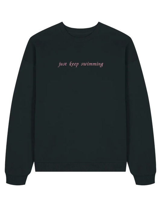Keep swimming sweatshirt bookish