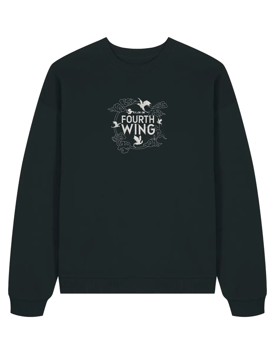 Fourth wing sweatshirt oversized