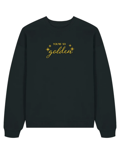 Golden sweatshirt Harry Styles