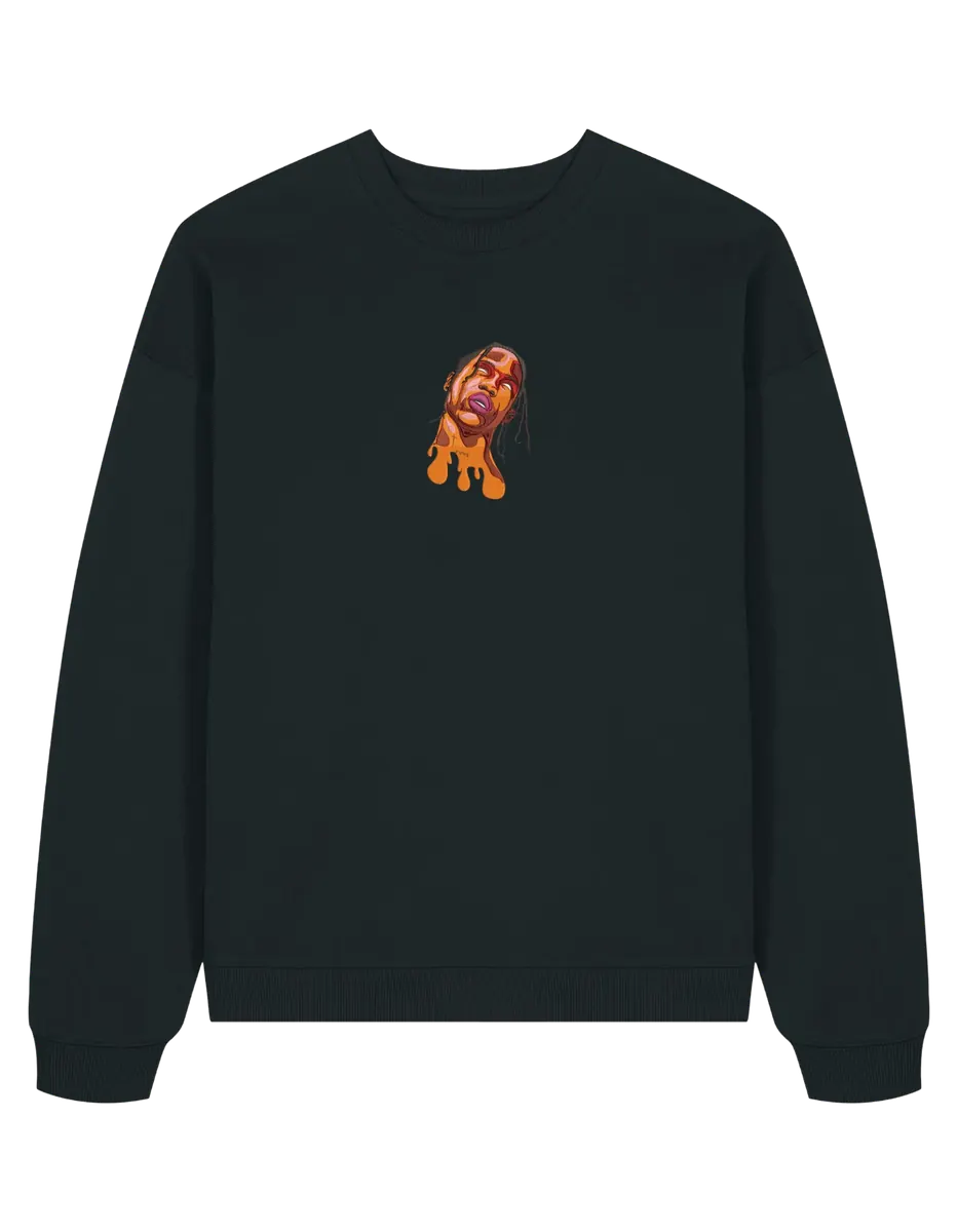 Travis face sweatshirt Travis Scott