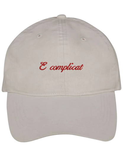 E complicat sapca brodata