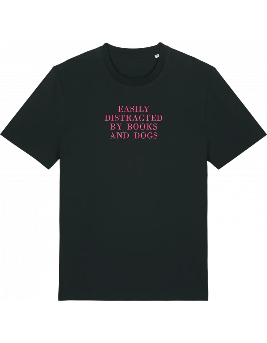 Distracted tricou bookish