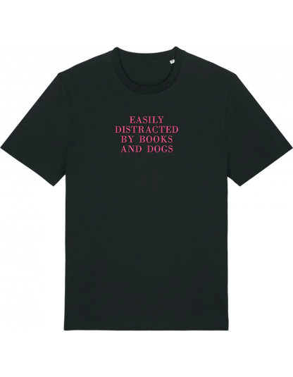 Distracted tricou bookish