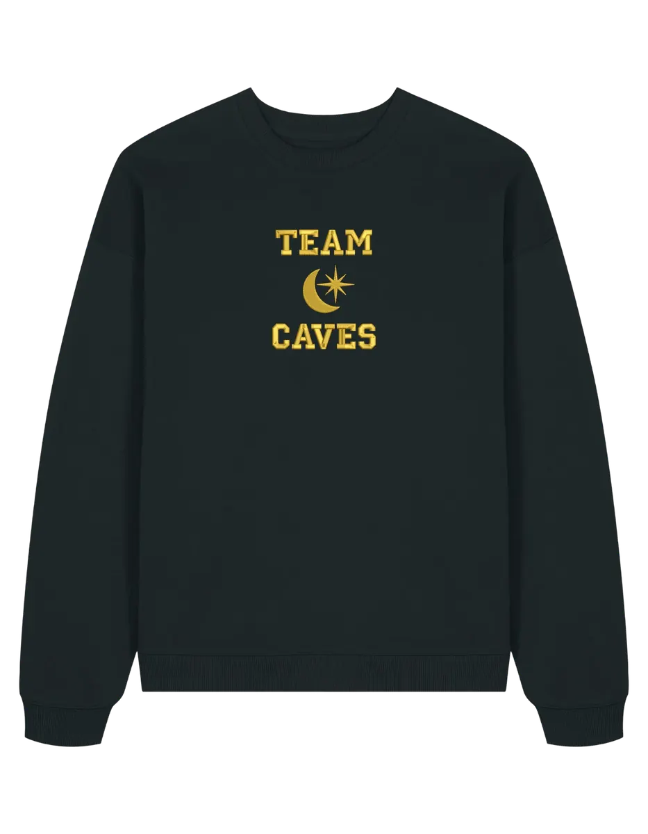 Team caves sweatshirt Crescent City