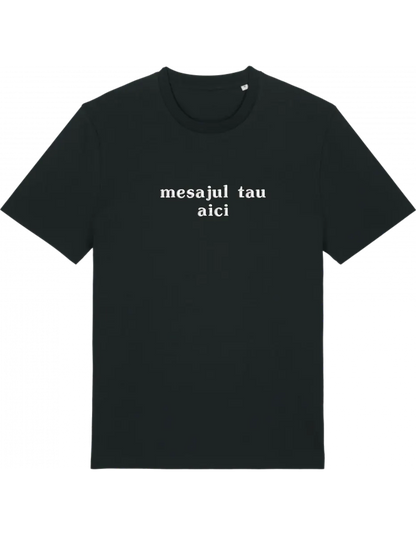Tricou personalizat font basic