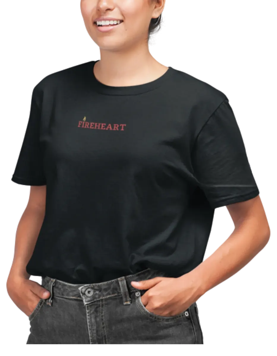 Fireheart rosu tricou Throne of Glass