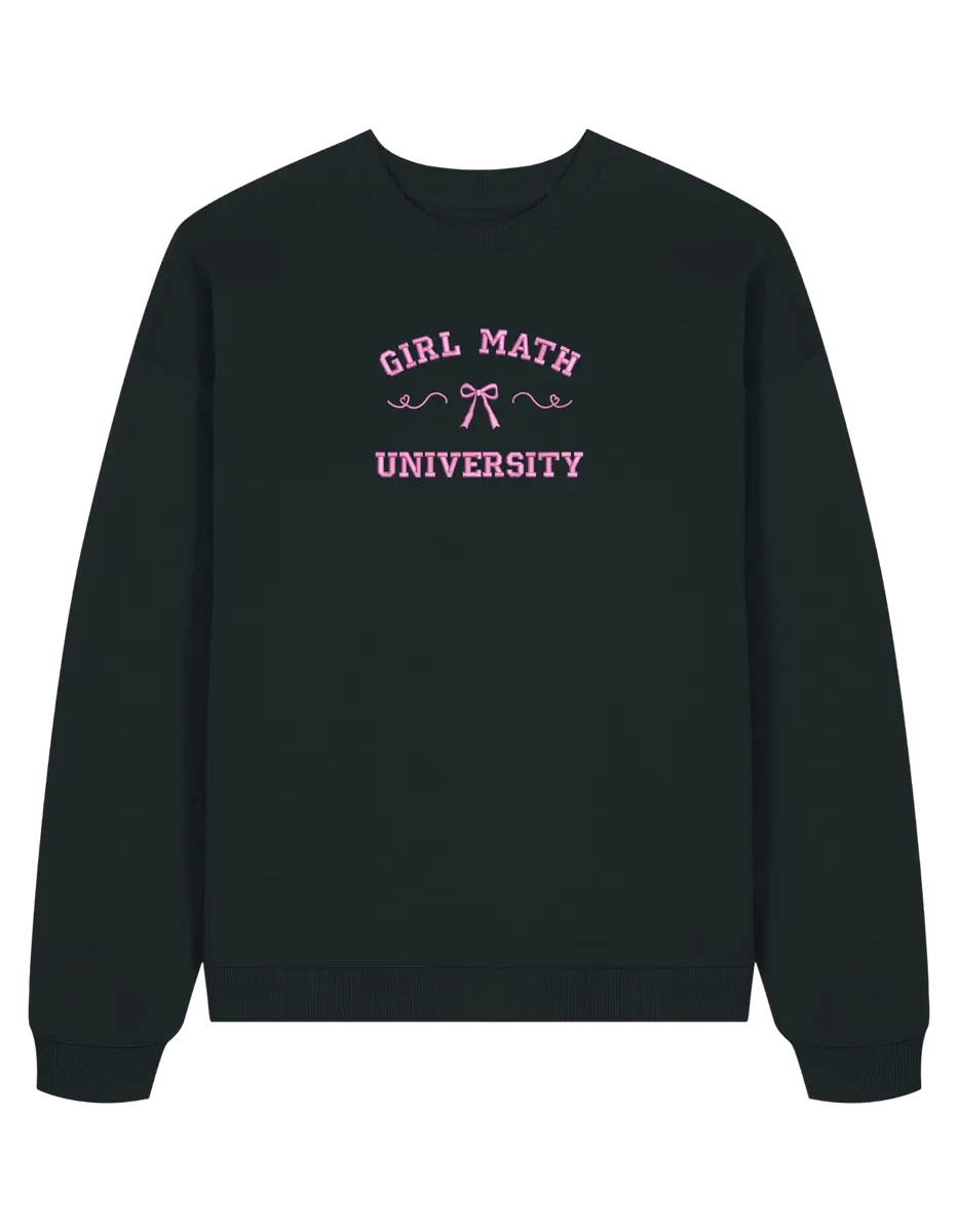 Girl math sweatshir Girly