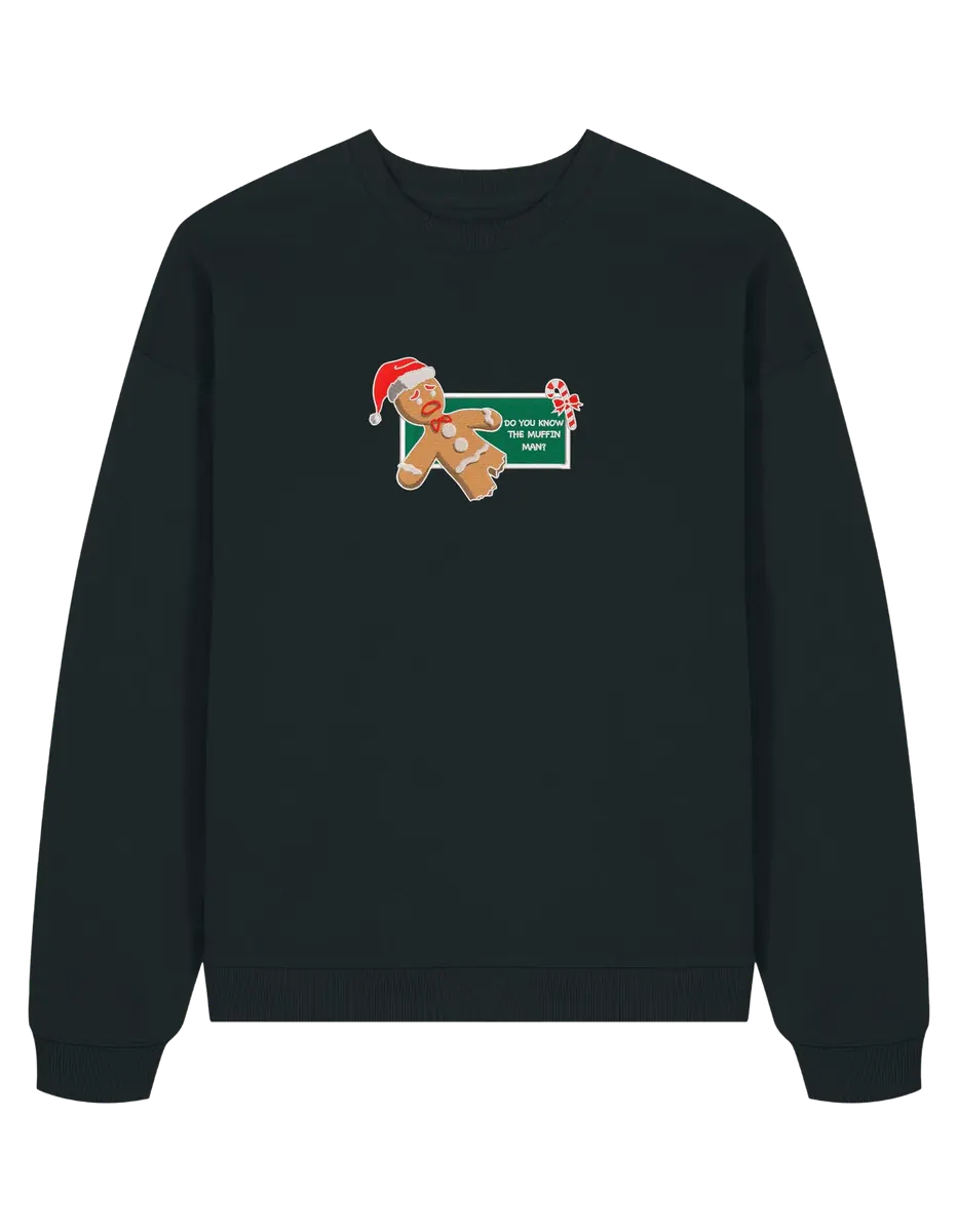 Gingerbread man sweatshirt Craciun