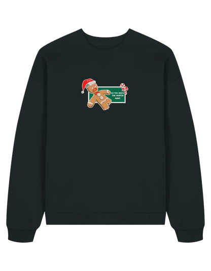 Gingerbread man sweatshirt Craciun