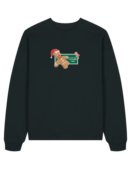 Gingerbread man sweatshirt Craciun