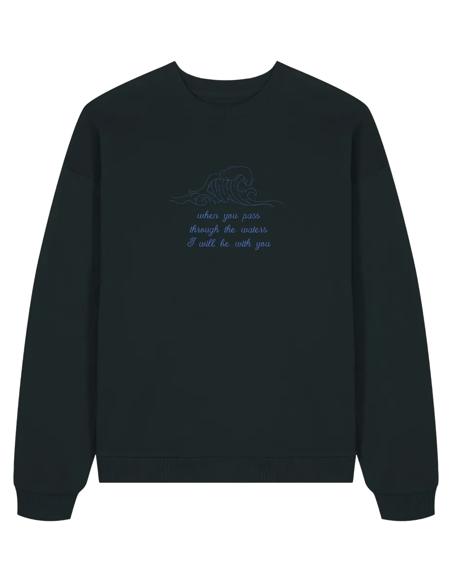 Pass through sweatshirt