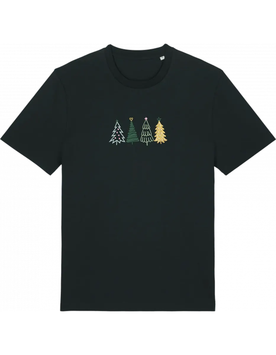 Christmas trees tricou Craciun