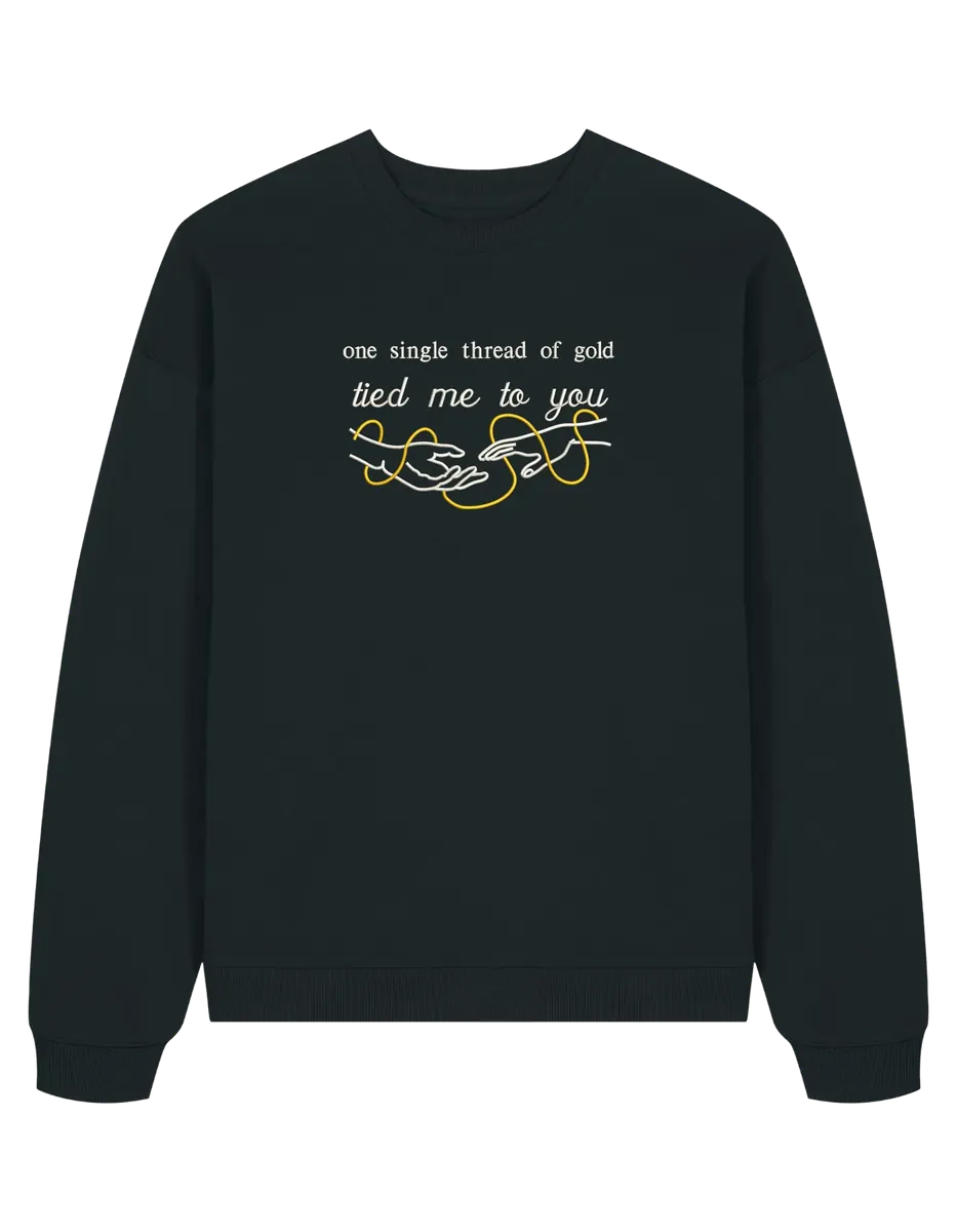 Invisible string hands sweatshirt Taylor Swift