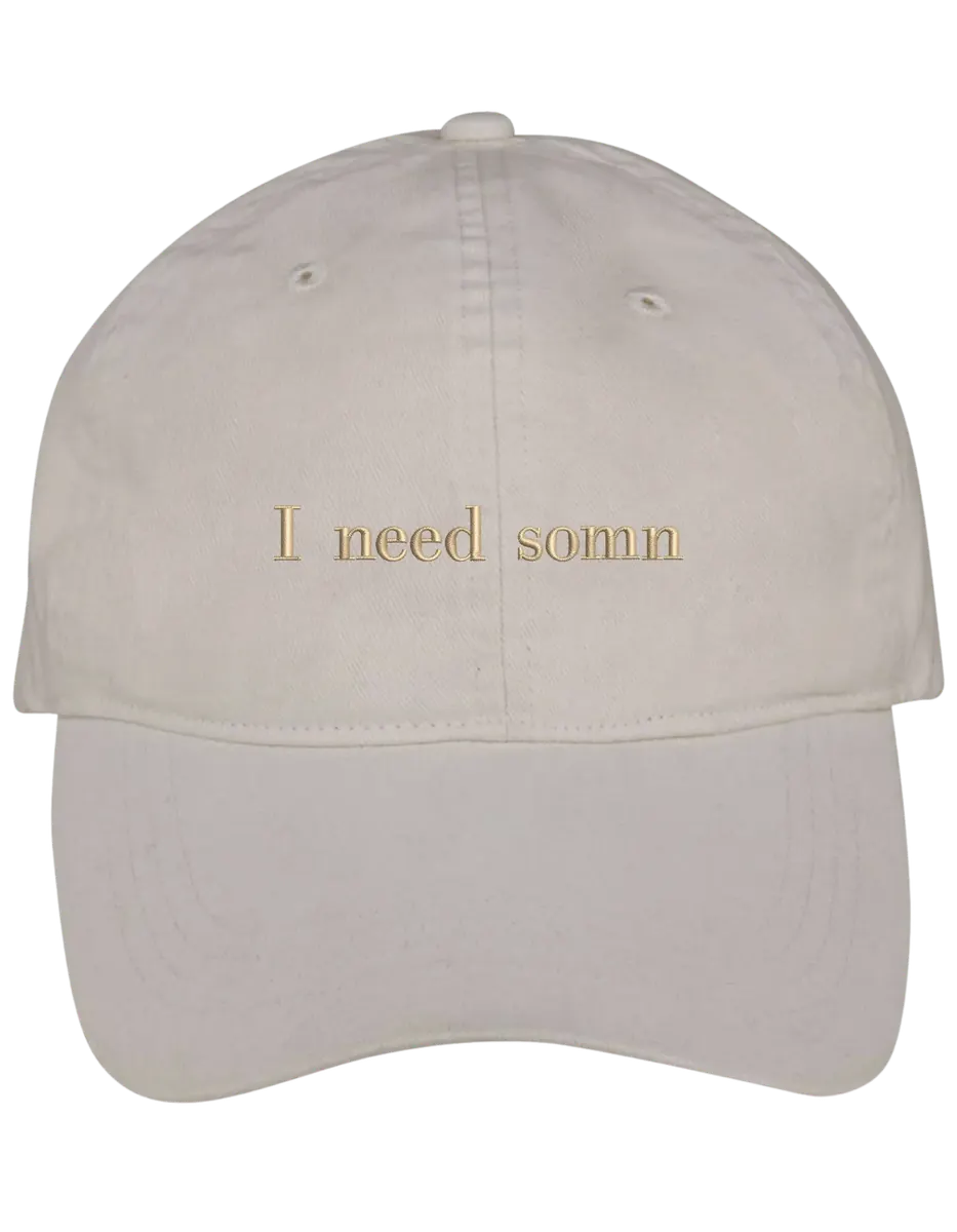 Sapca I need somn brodata