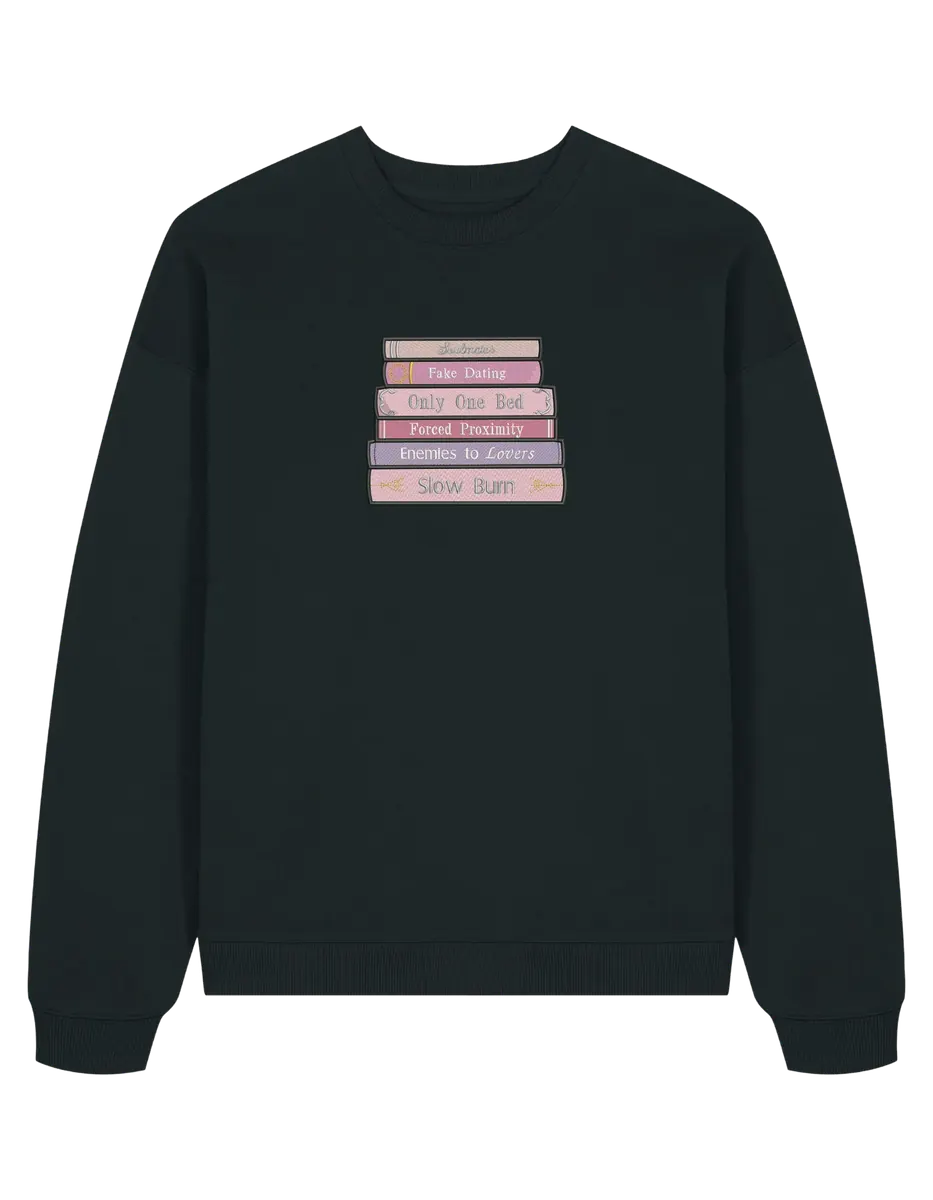 Tropes sweatshirt bookish