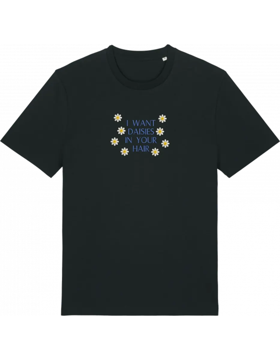Daisies tricou bookish